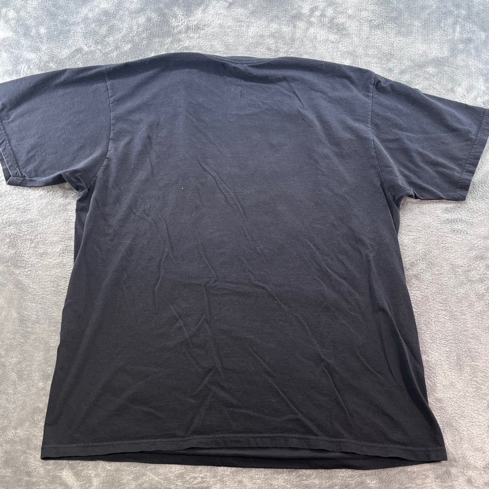 Adidas Mens The Go-To Tee Black Basketball Graphic T XL Grind Now Rise Later - Picture 6 of 6